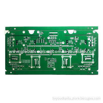 FR4 Multilayer PCB Supplier with 1.6mm Board Thickness, Green Solder Mask